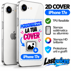 Cover iphone 17 e da personalizzare  a sublimazione